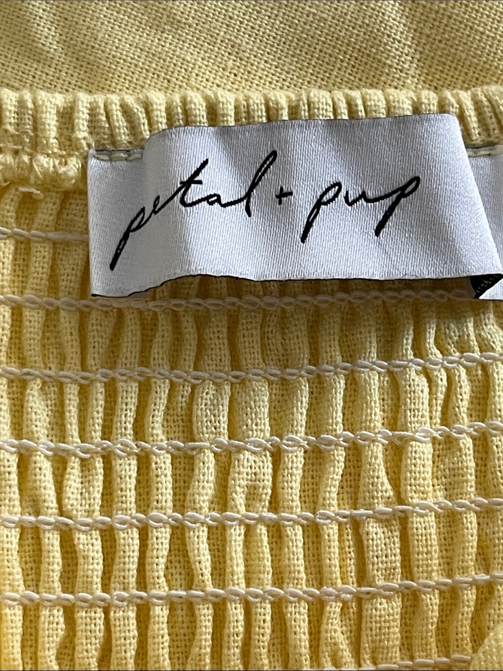 Petal & Pup yellow Strapless  Dress - Picture 11 of 14